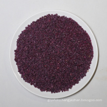 Health food dried purple sweet potato dice